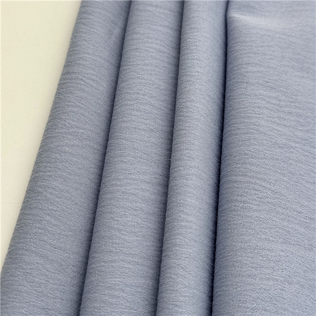 plain pleated polyester fabric