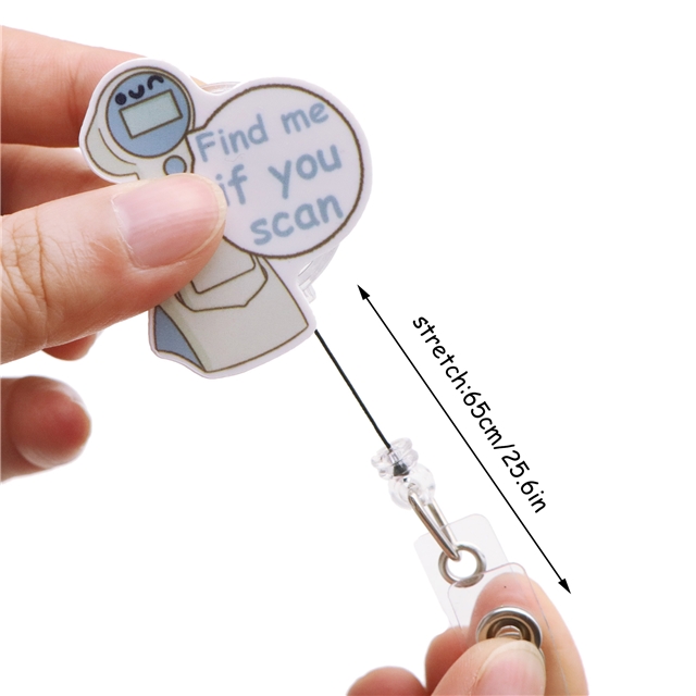 acrylic+plastic acrylic easy pull retractable buckle