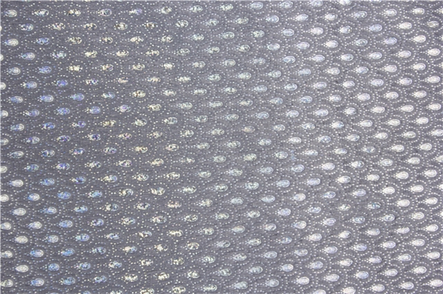 colorful laser hot silver droplet fish scale pattern PV velvet fabric