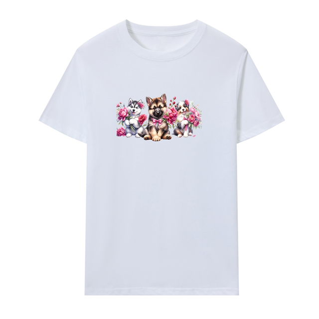 cotton Iron On Transfer Stickers and T-shirts