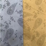 cashew print corduroy fabric