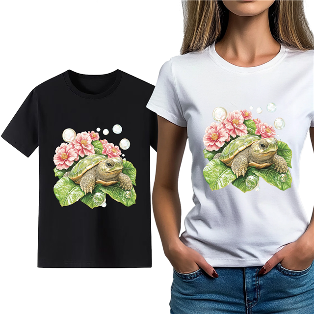 cotton Iron On Transfer Stickers and T-shirts