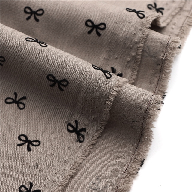 velvet bow fabric