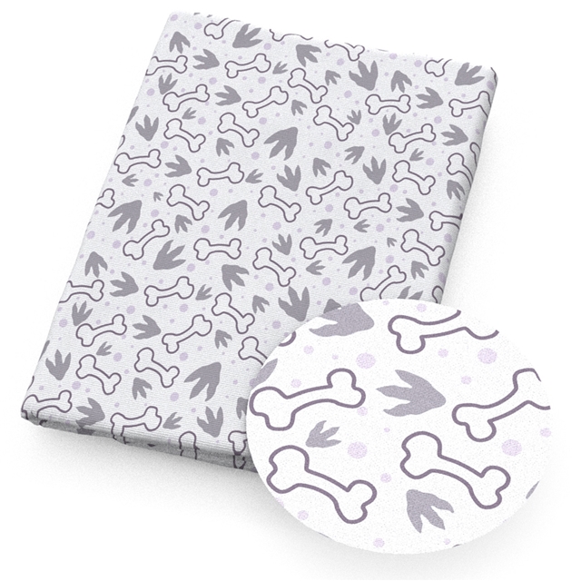 polyester cotton dinosaurs series polyester cotton fabric set (4 pcs/set)