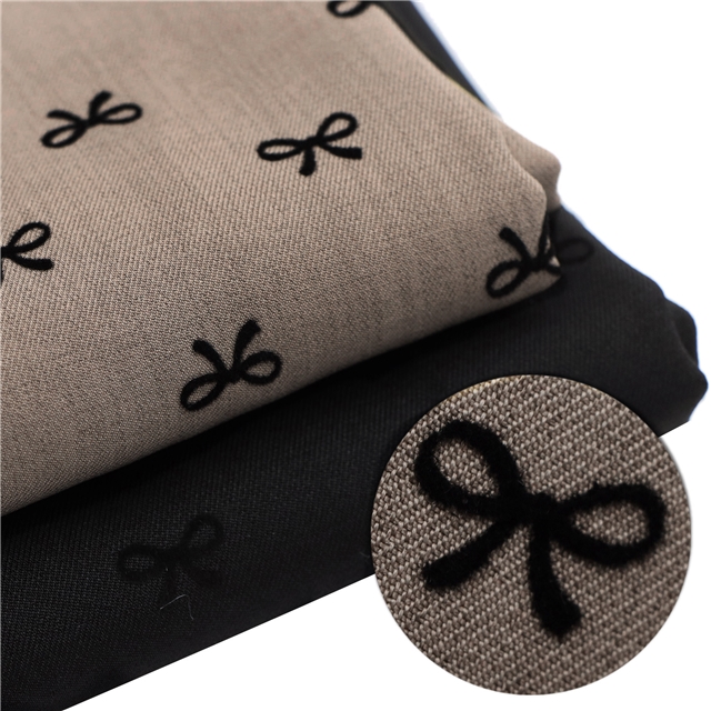 velvet bow fabric