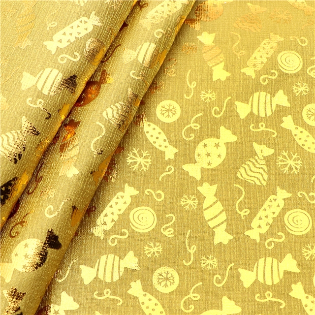hot stamping candy bamboo fiber fabric