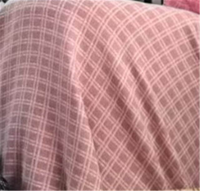 plaid yarn-dyed fabric