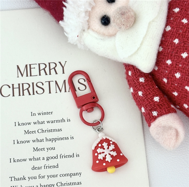 christmas keychain pendant