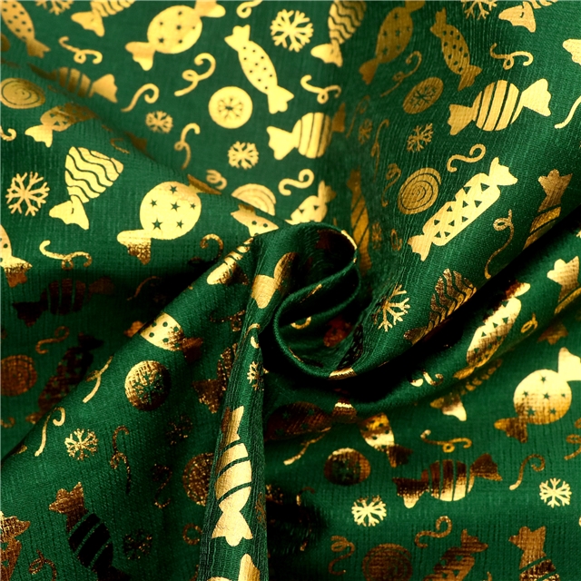hot stamping candy bamboo fiber fabric