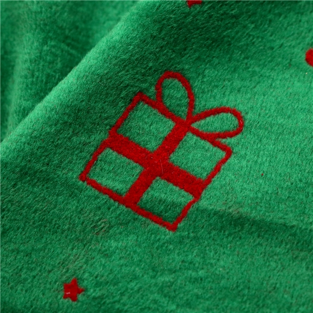 velvet christmas candy gift velvet fabric