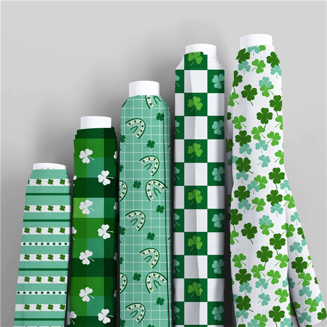 polyester cotton st. patrick