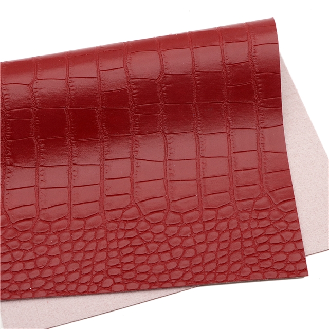 synthetic leather Embossed texture sliced crocodile leather 20*33cm(7.9*13