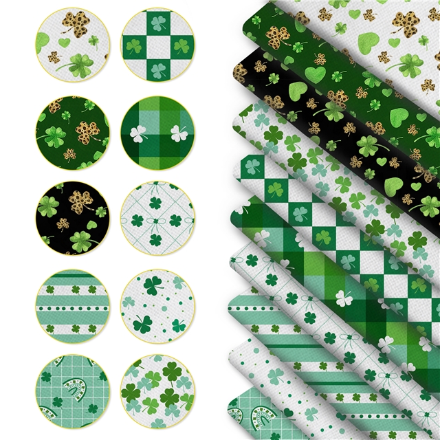 polyester cotton st. patrick