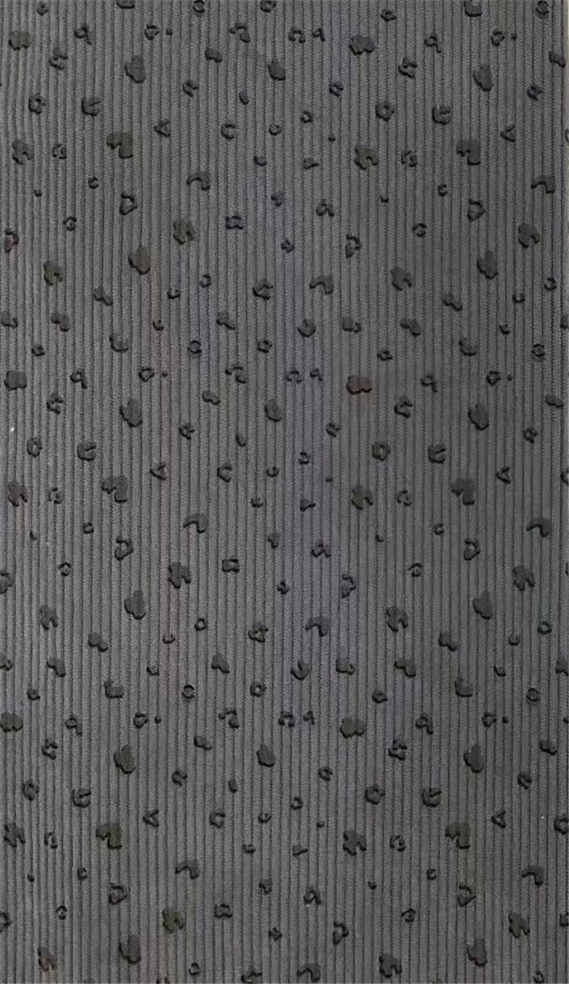floral printed corduroy fabric