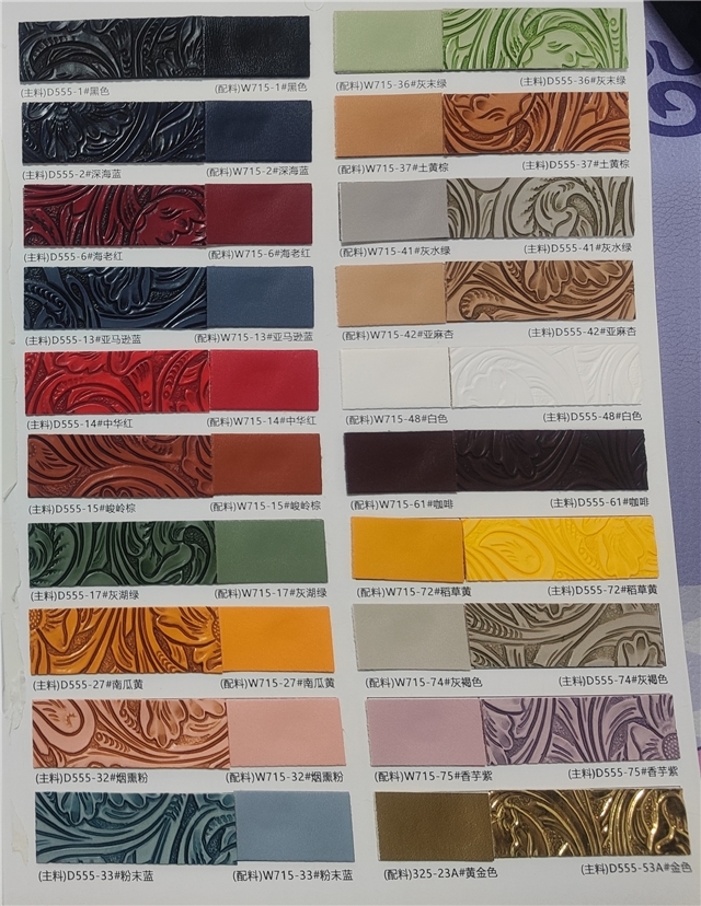 synthetic leather glossy bump texture phoenix tail pattern embossed relief faux leather