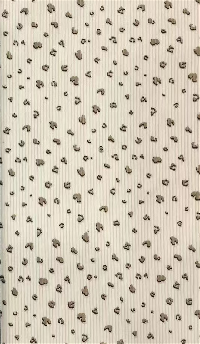 floral printed corduroy fabric