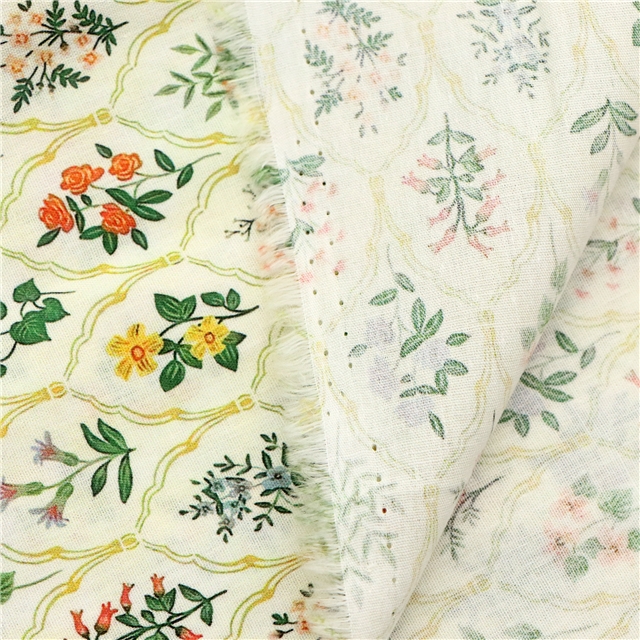 All cotton digital printed fabric