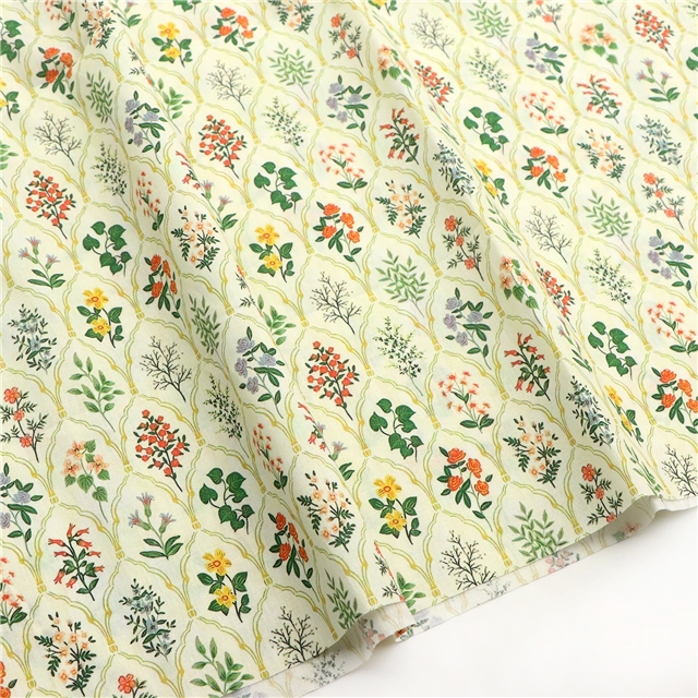 All cotton digital printed fabric 50*145cm(19.7*57.1