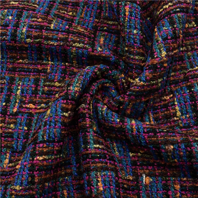 woolen woven small fragrant fabric 4#,colour,50*150cm(19.7*59.1
