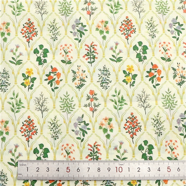 All cotton digital printed fabric