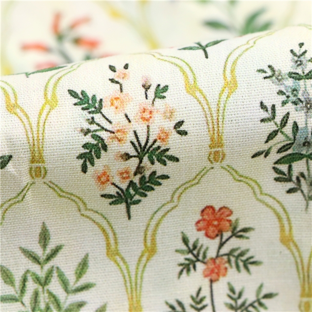 All cotton digital printed fabric