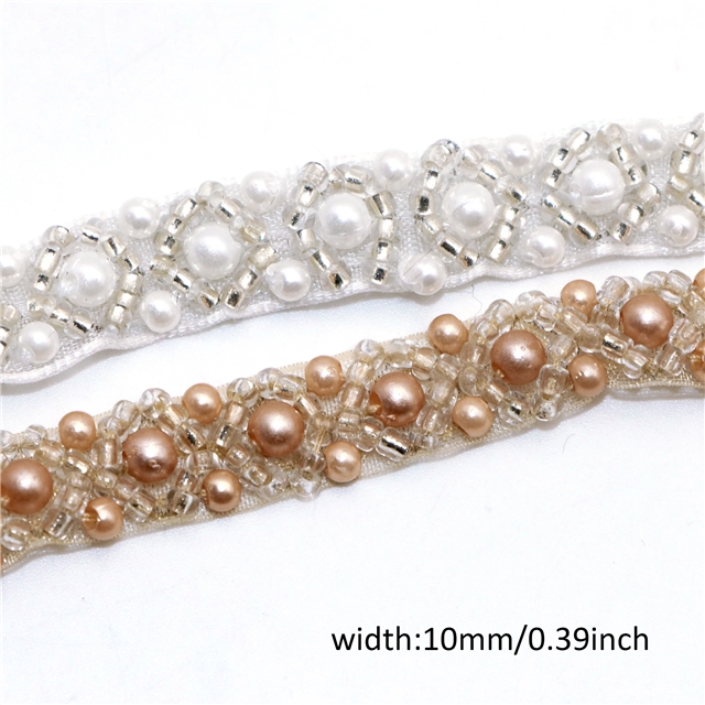 organza diamond pearl lace