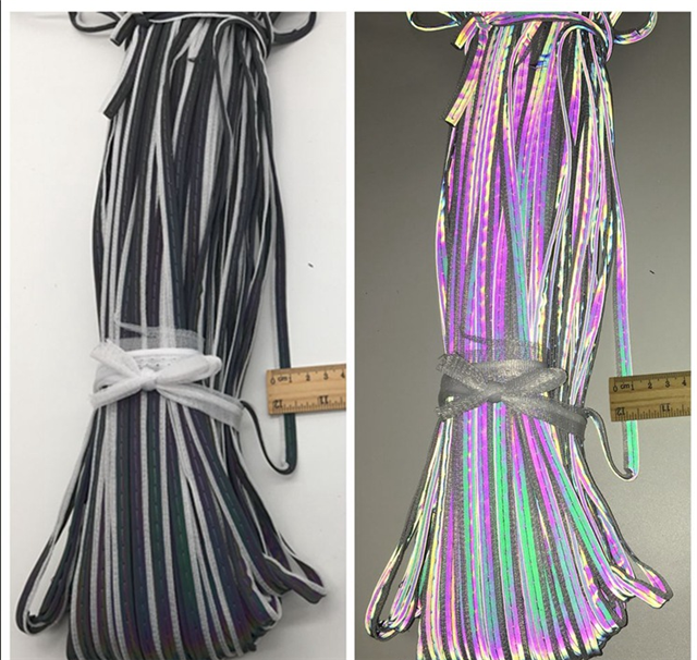 polyester reflective strip fabric warning tape