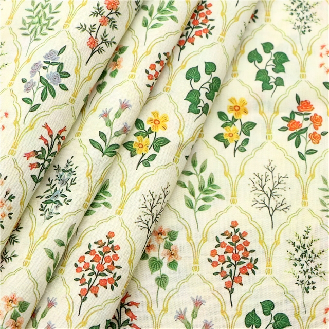 All cotton digital printed fabric
