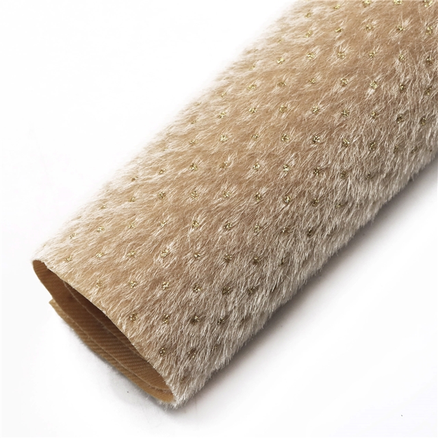 mohair plain color glitter fabric 20*33cm(7.9*13
