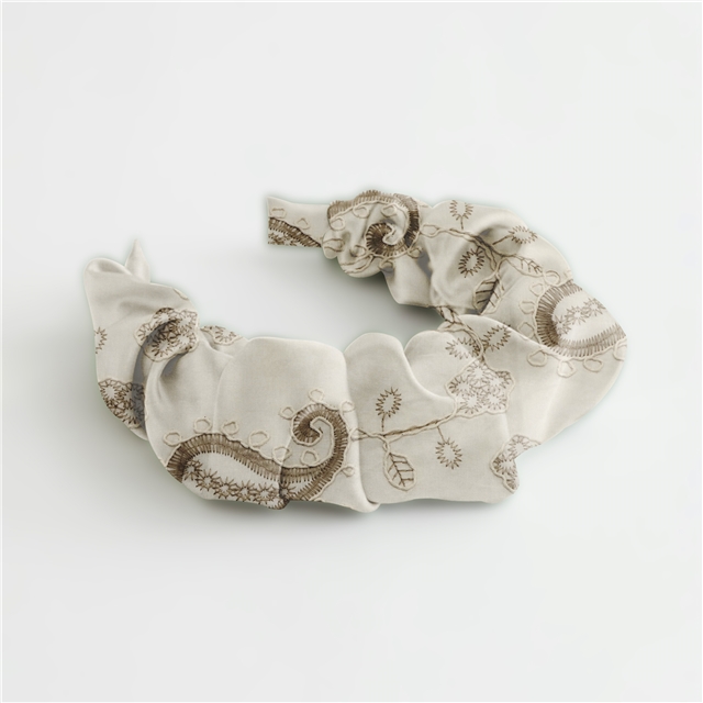 100% cotton cotton rope embroidered flower cashew pattern 100% cotton fabric 50*120cm(19.7*47.2