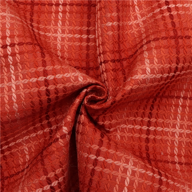 woven fried dough twists plaid linen