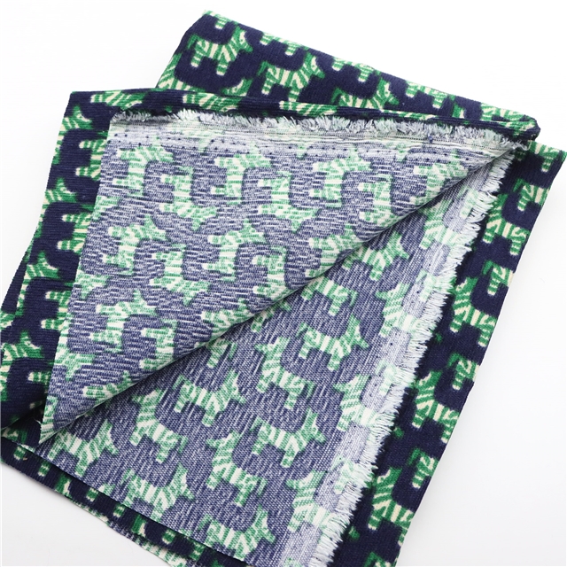 zebra corduroy fabric 1#navy,50*150cm(19.7*59.1