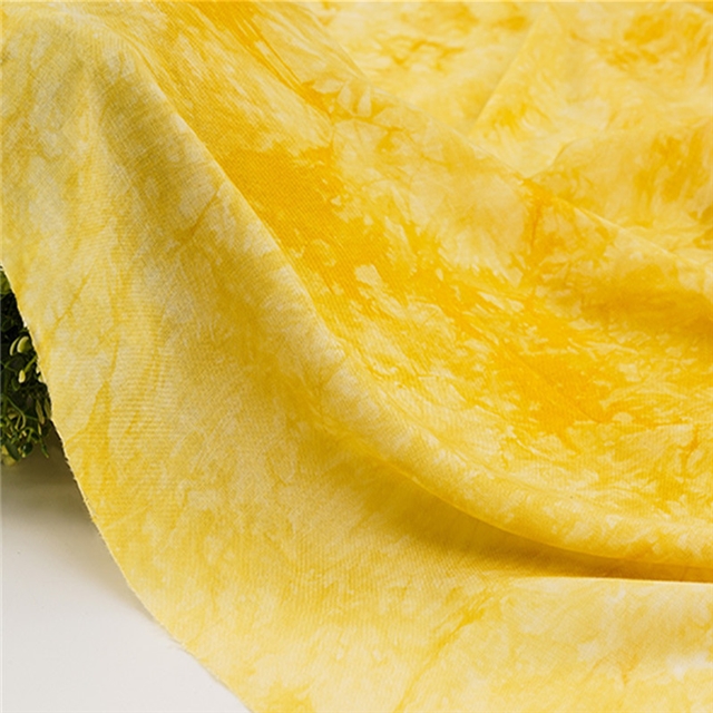 100%rayon rayon tie dye fabric