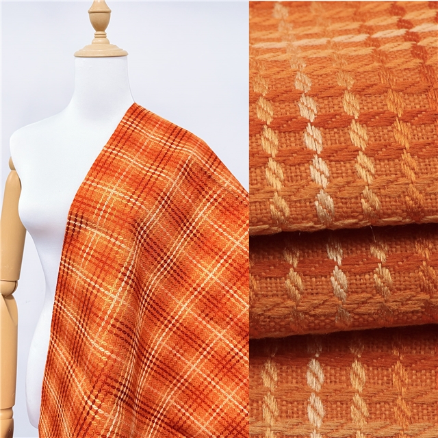 woven fried dough twists plaid linen