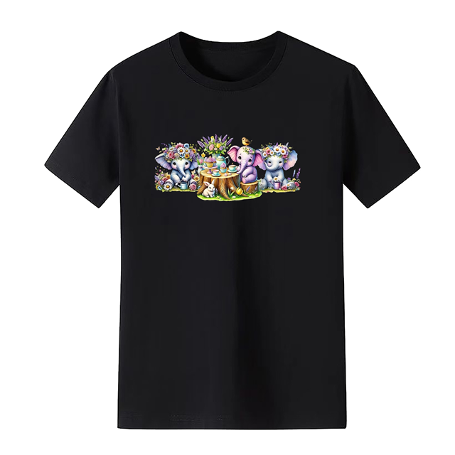 cotton Iron On Transfer Stickers and T-shirts