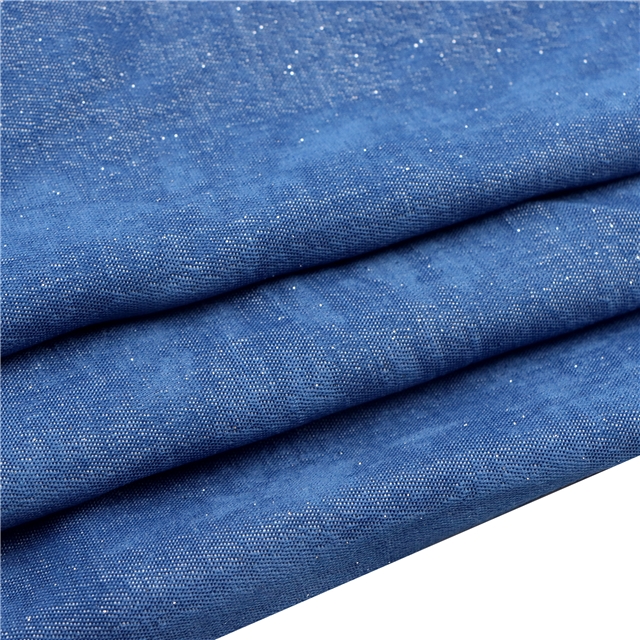 glitter denim fabric