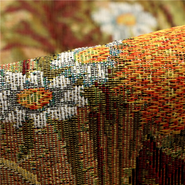 dandelion yarn dyed jacquard fabric
