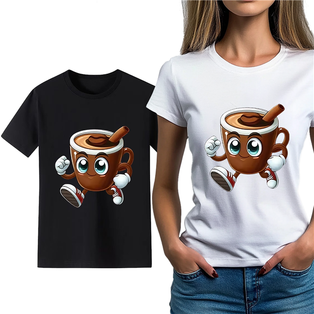 cotton Iron On Transfer Stickers and T-shirts