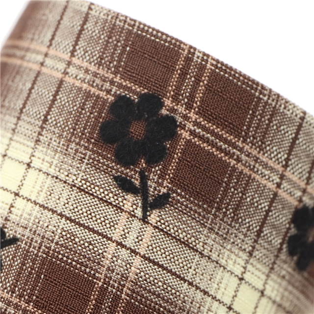 velvet flower plaid layering cloth ribbons set (3 rolls/set,5 yards/roll)