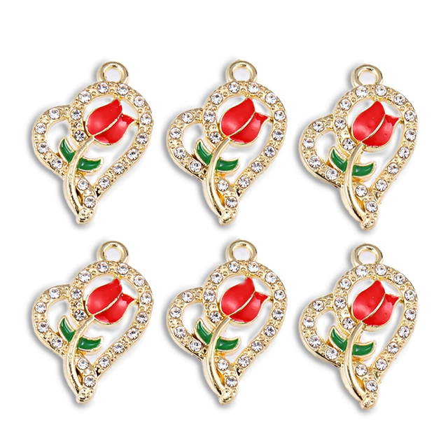 alloy Rose alloy pendant
