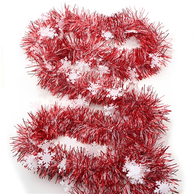 length: 2m resin christmas day floral decorative strips