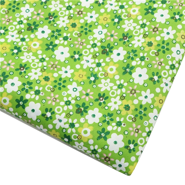 20"*58.8" 50*147CM Printed 100％ Polyester polyester fabric green,50*150cm(19.7*59.1