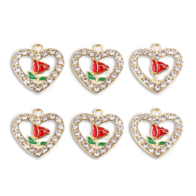 alloy Rose alloy pendant