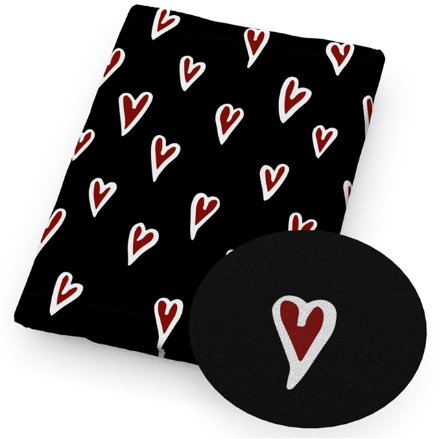 polyester cotton valentine