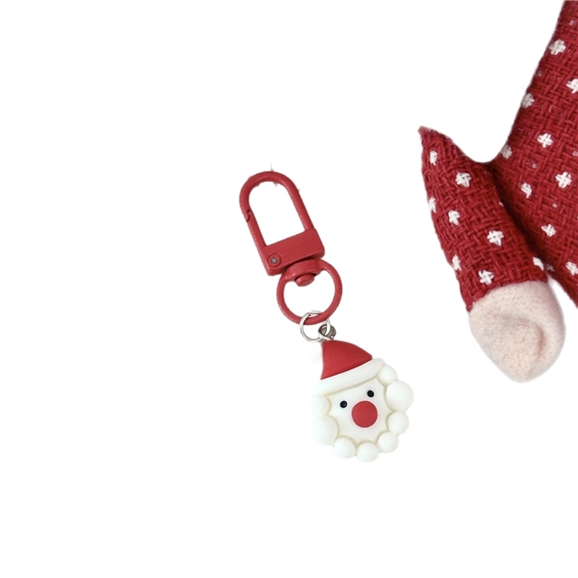 christmas keychain pendant