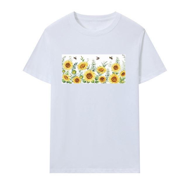 cotton Iron On Transfer Stickers and T-shirts