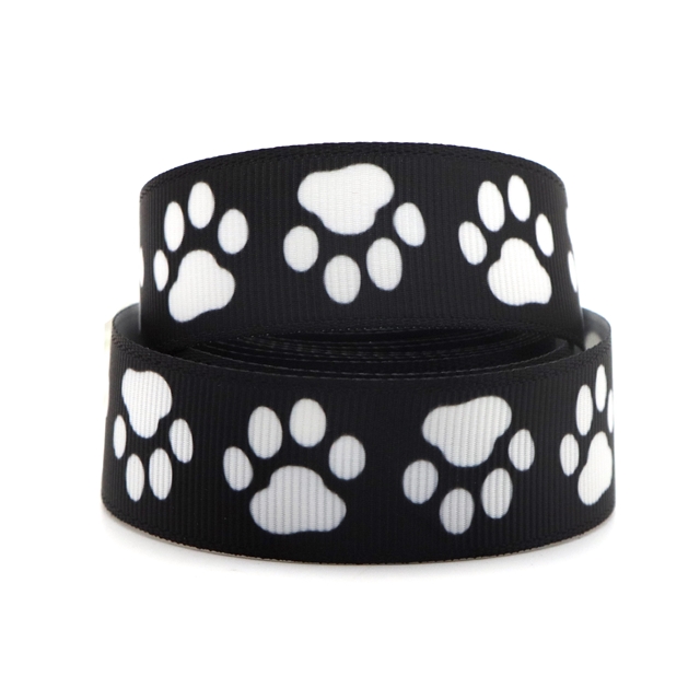 7/8" 22mm heat transfer printed grosgrain ribbon