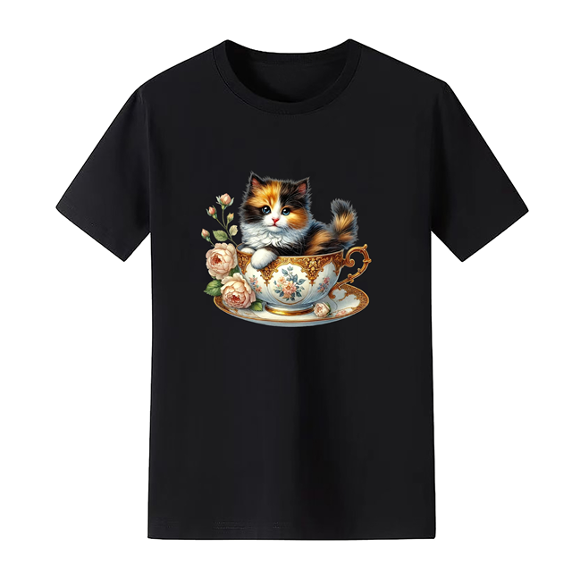 cotton Iron On Transfer Stickers and T-shirts