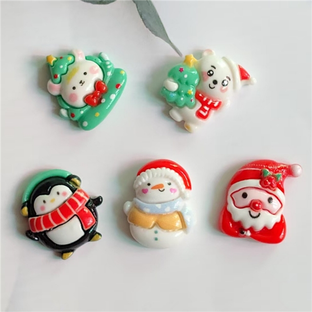 resin Christmas 3d resin accessories