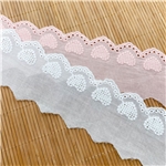 heart cotton thread lace